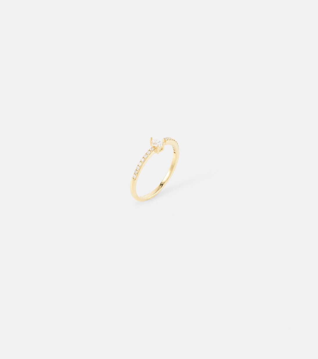 Anello in oro 18kt PERSÉE Hera con diamanti, design elegante per giovani