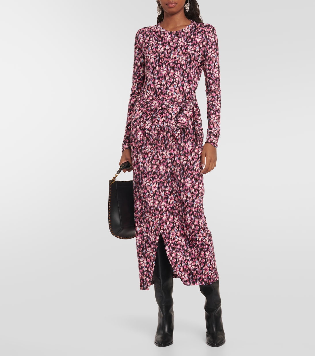 Abito midi Lissy in jersey con stampa | Marant Etoile