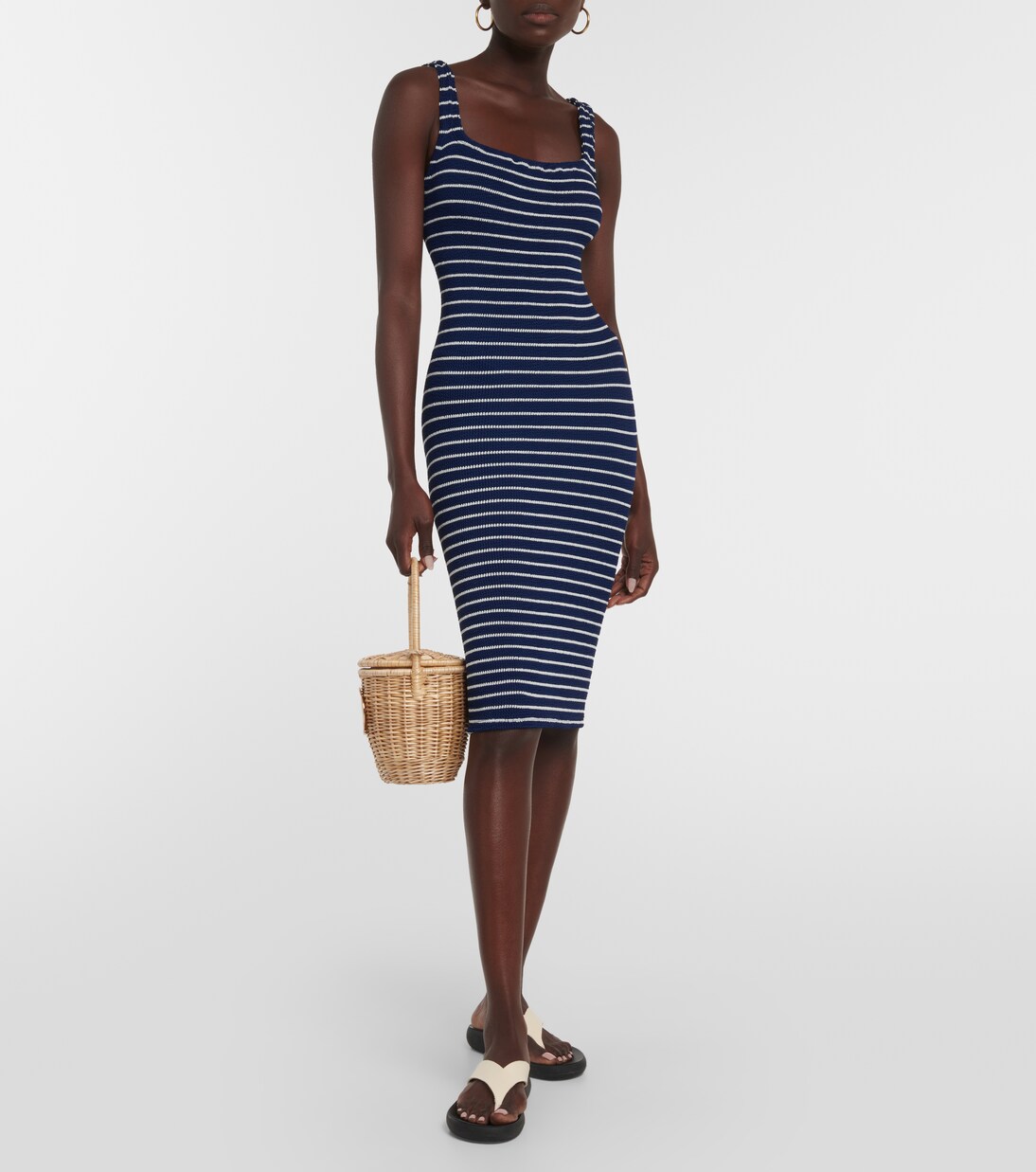 Vestido corto Tank ajustado | Hunza G