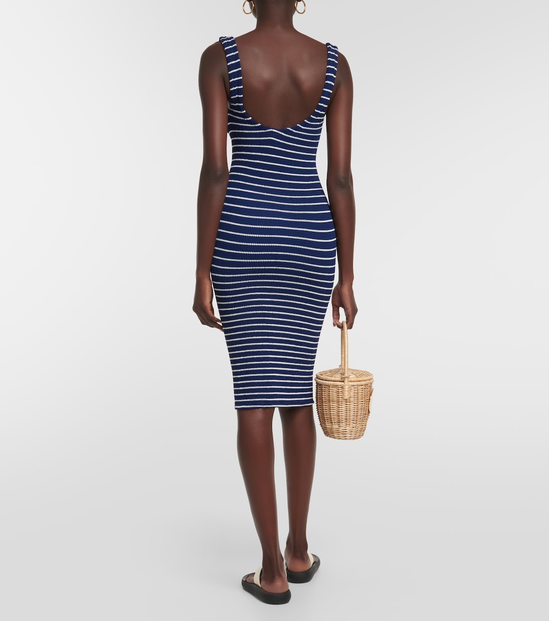 Vestido corto Tank ajustado | Hunza G