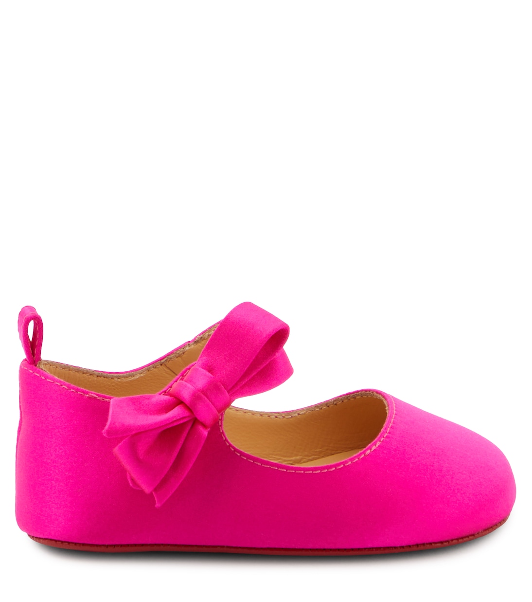 Bébé – Ballerines Lou Babe en satin | Christian Louboutin Kids