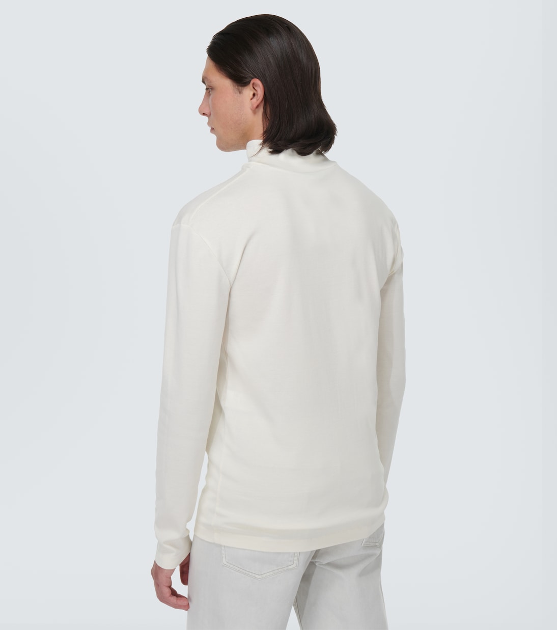 Top de cuello alto de algodón | Lemaire