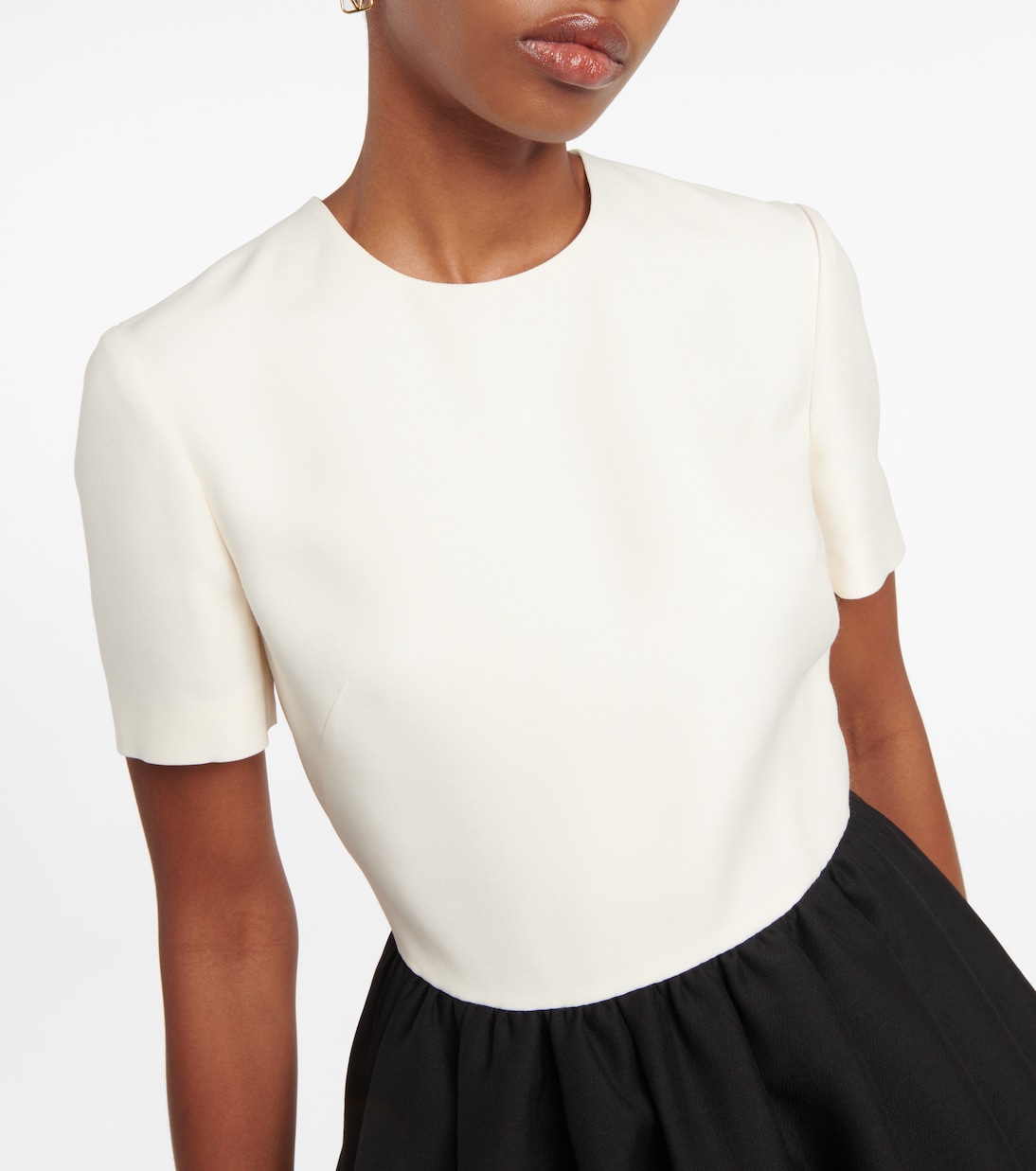Wool and silk minidress | Valentino