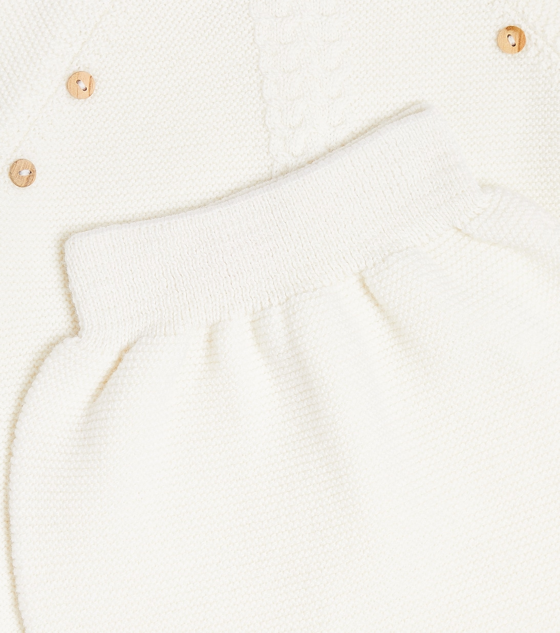 Baby Ciro wool top and pants set | La Coqueta