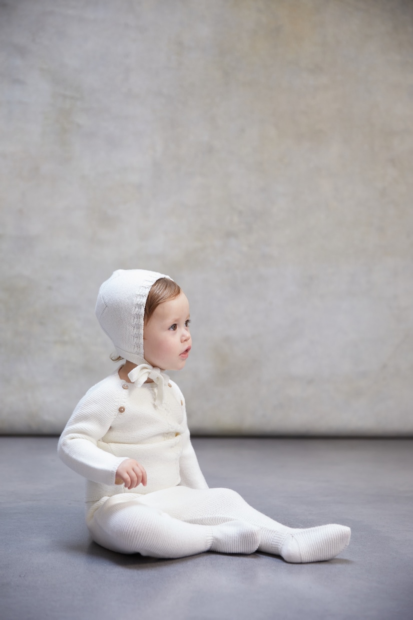 Baby Ciro wool top and pants set | La Coqueta