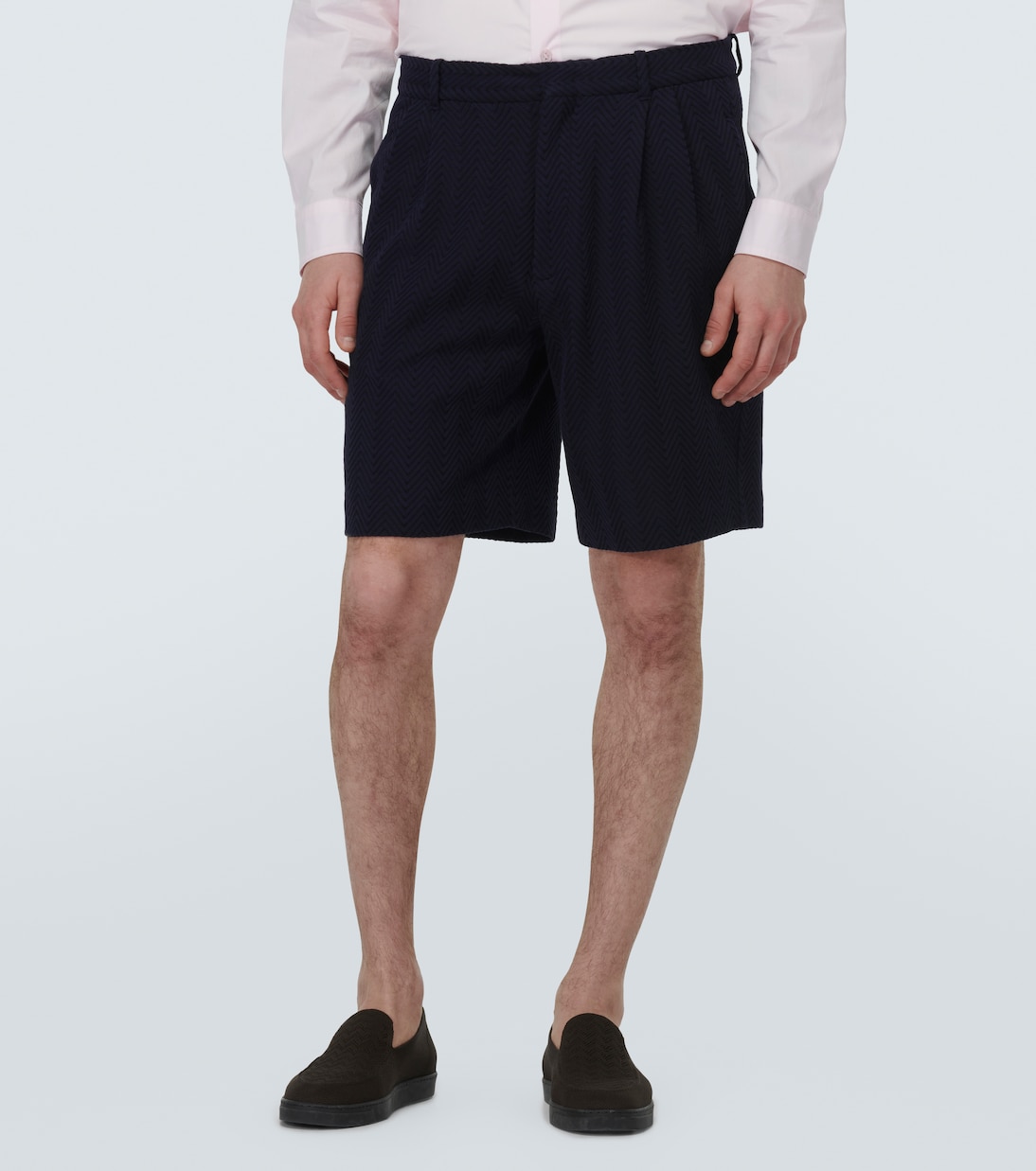 Shorts en mezcla de algodón espigados | Missoni