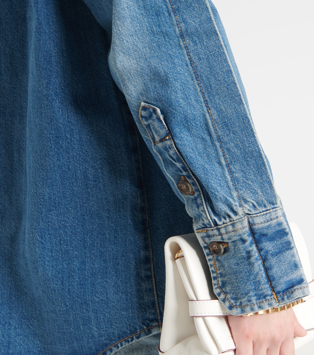 Oversize-Jeanshemd | Victoria Beckham