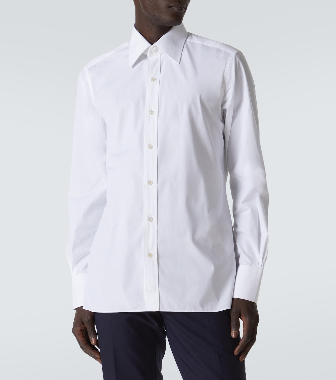 Camisa en popelín de algodón | Tom Ford
