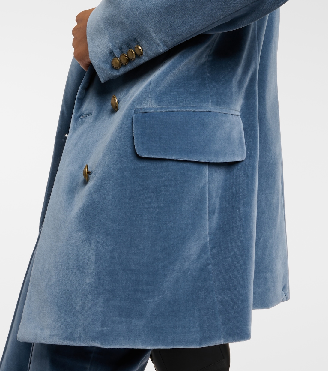 Blazer in velluto di cotone | Frame