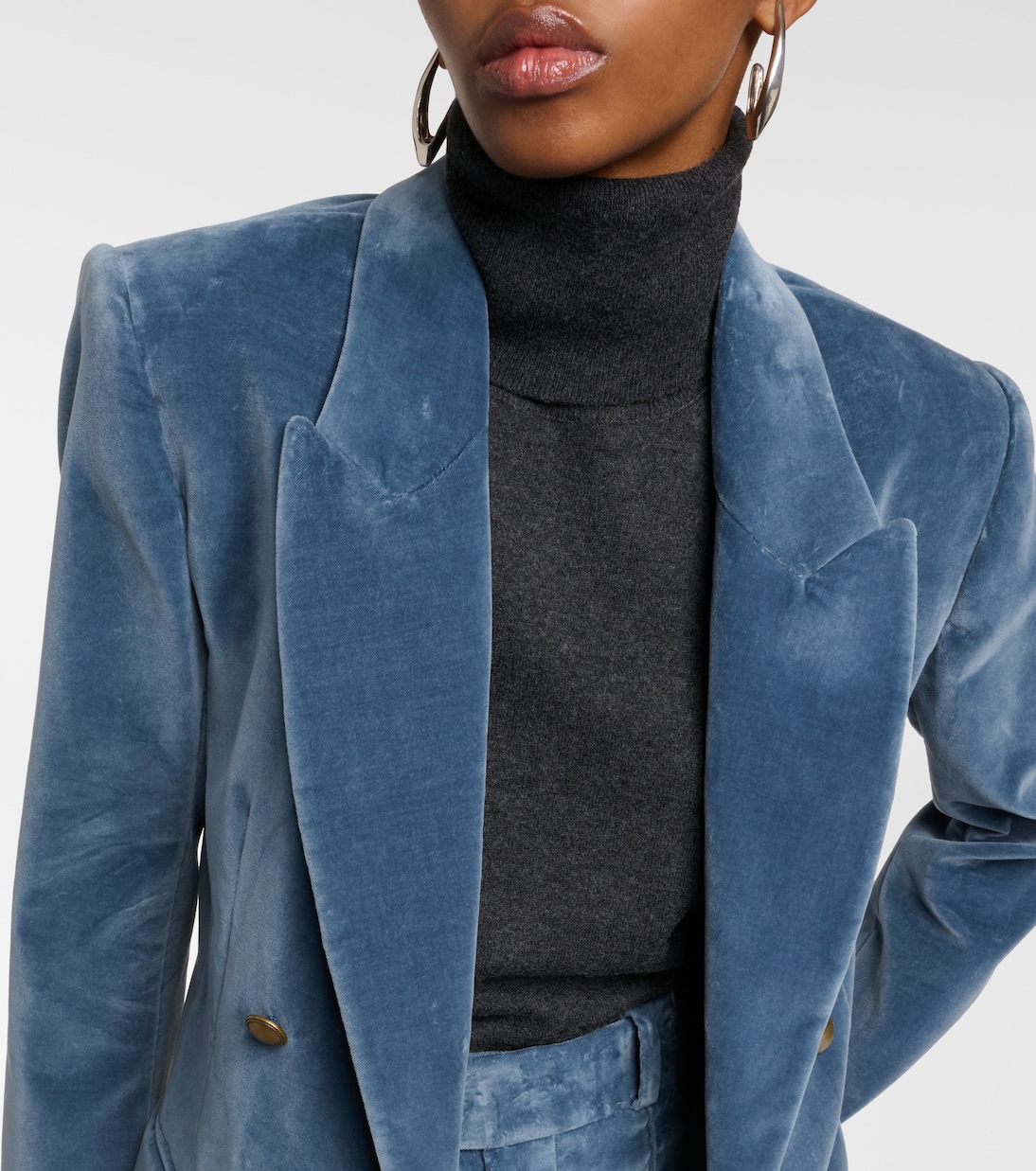 Blazer in velluto di cotone | Frame