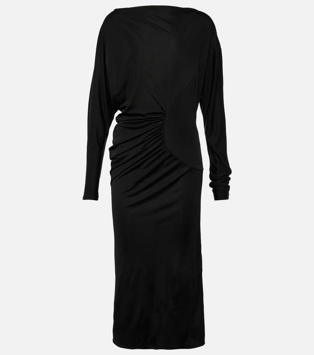 Oron ruched jersey maxi dress | Khaite