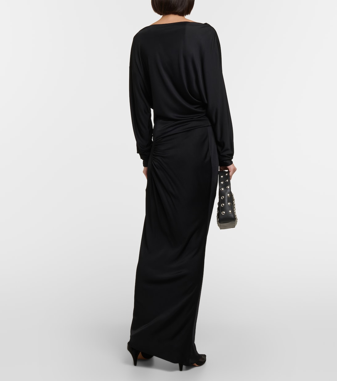 Oron ruched jersey maxi dress | Khaite