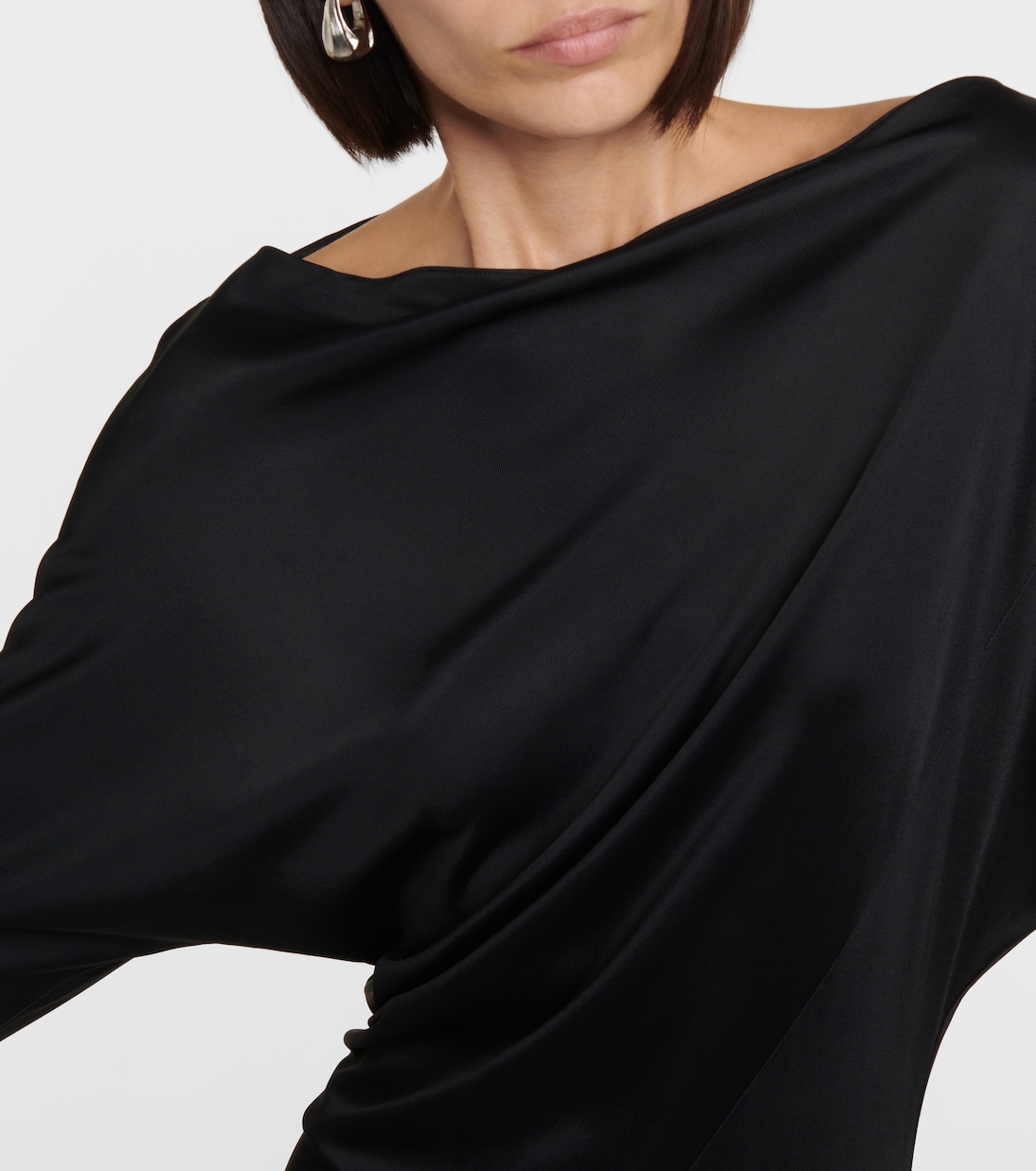Oron ruched jersey maxi dress | Khaite