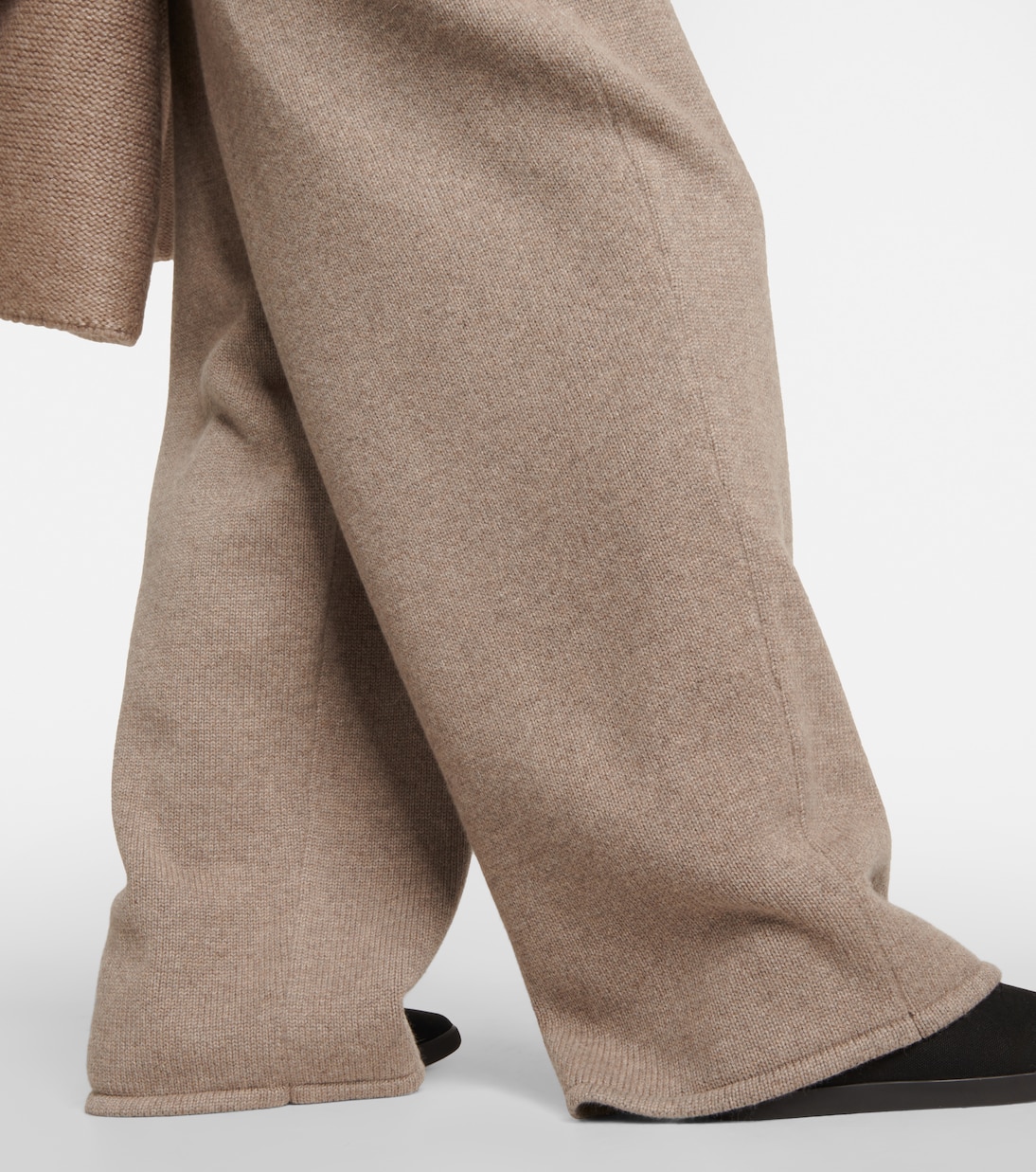 Pantalones anchos Emely de cachemir | The Row