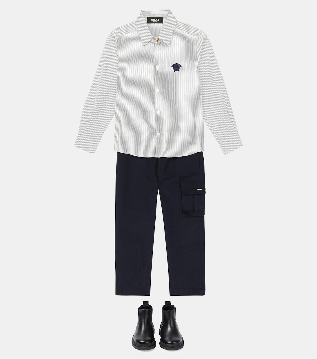 Hemd Medusa aus Baumwolle | Versace Kids