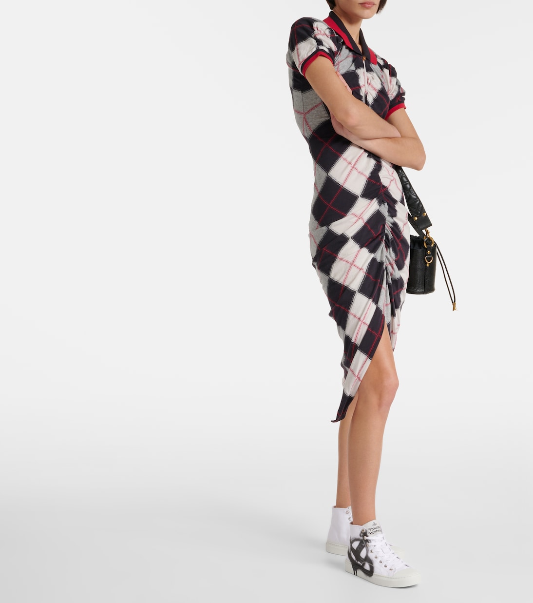 Sneakers alte Plimsoll con stampa | Vivienne Westwood