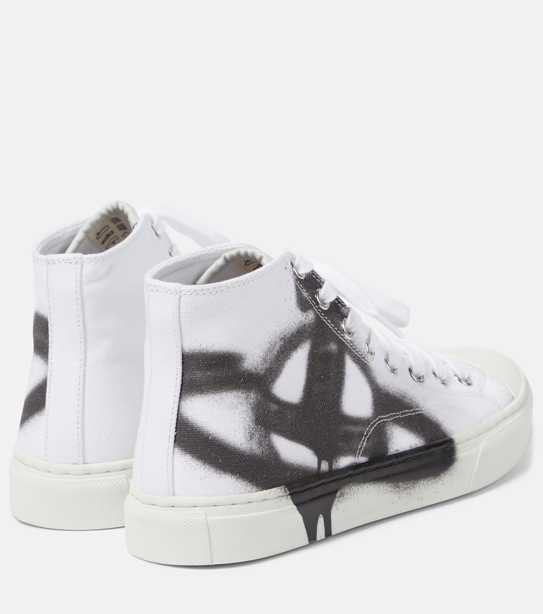 Sneakers alte Plimsoll con stampa | Vivienne Westwood