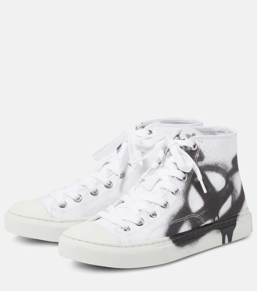 Sneakers alte Plimsoll con stampa | Vivienne Westwood