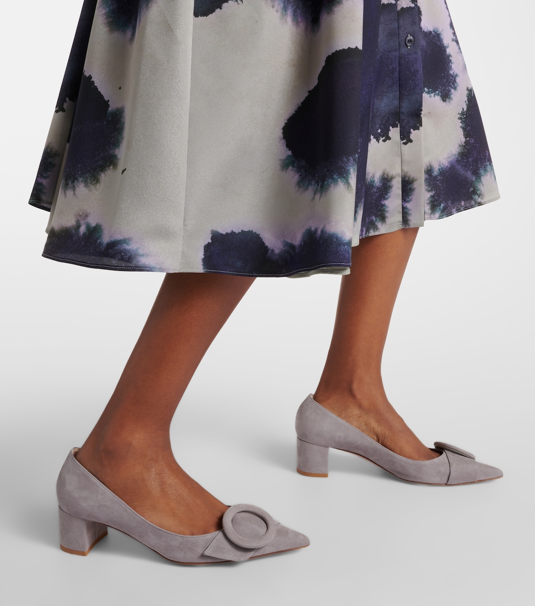 Pumps Venezia 45 aus Veloursleder | Gianvito Rossi