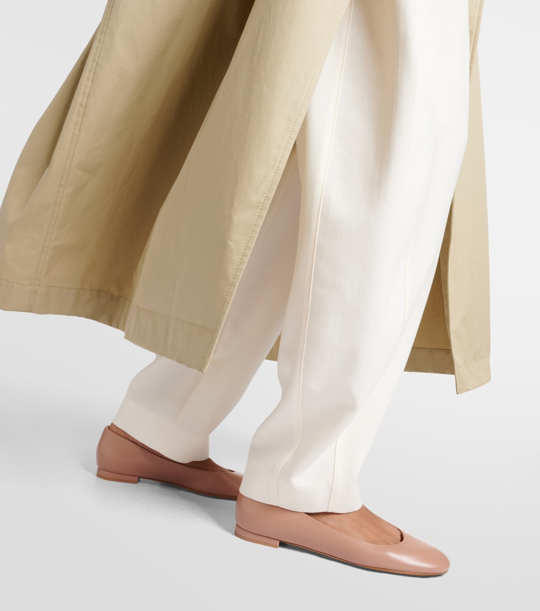 Ballerinas aus Leder | Gianvito Rossi
