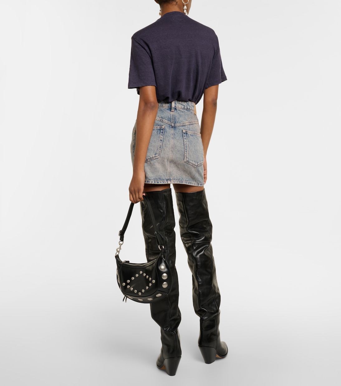 Mini-jupe Vesna en jean | Marant Etoile