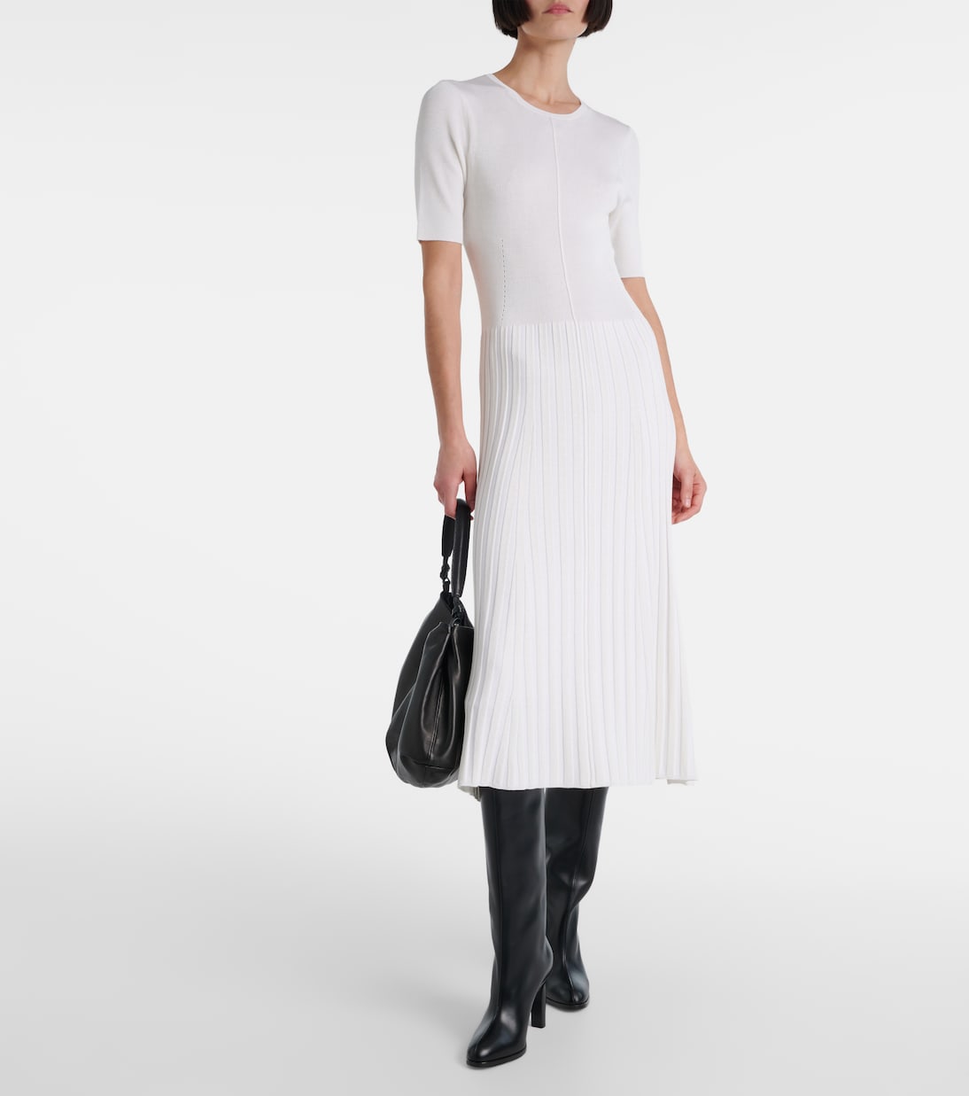 Ribbed-knit midi dress | Joseph