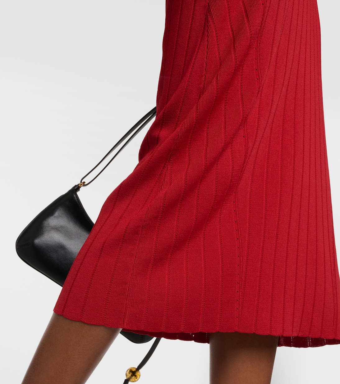 La Jupe Pralu knitted midi skirt | Jacquemus