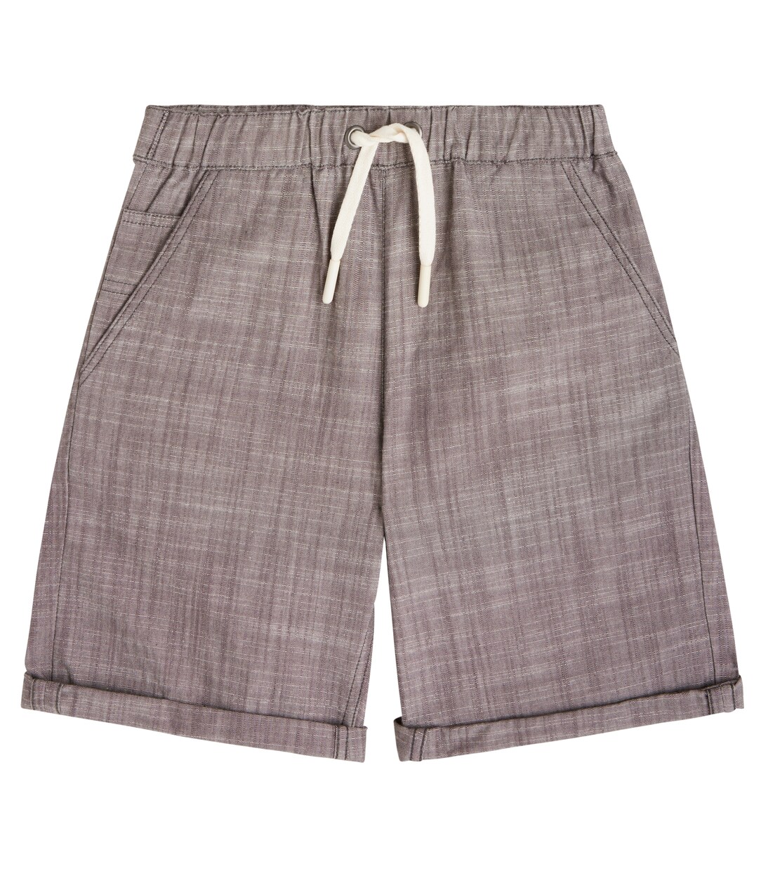 Shorts Conway in chambray di cotone | Bonpoint
