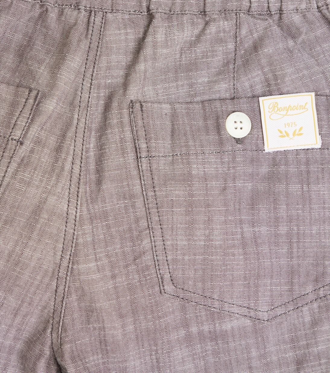 Shorts Conway in chambray di cotone | Bonpoint
