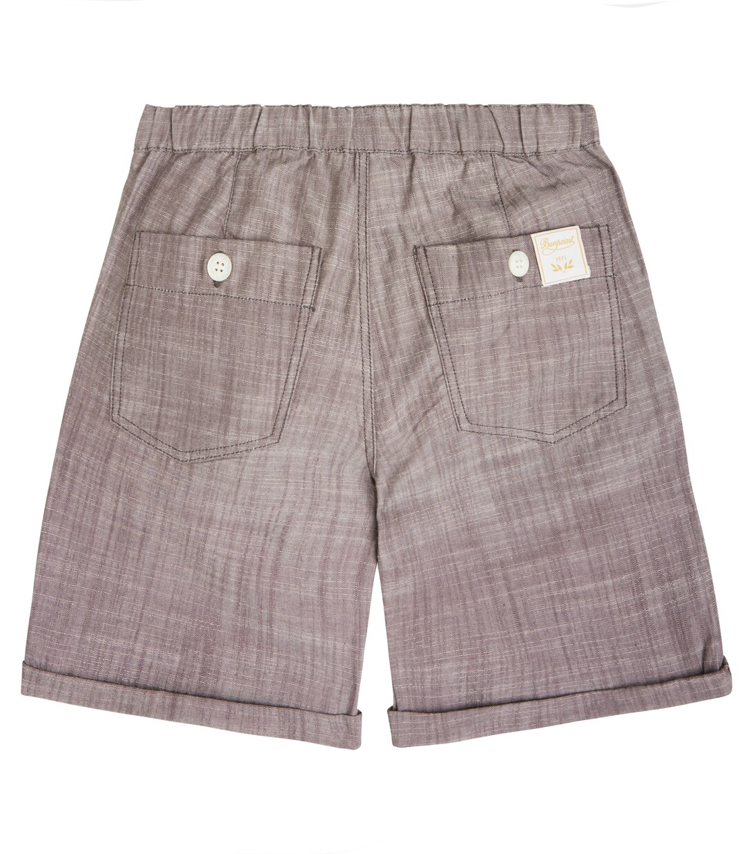 Shorts Conway in chambray di cotone | Bonpoint