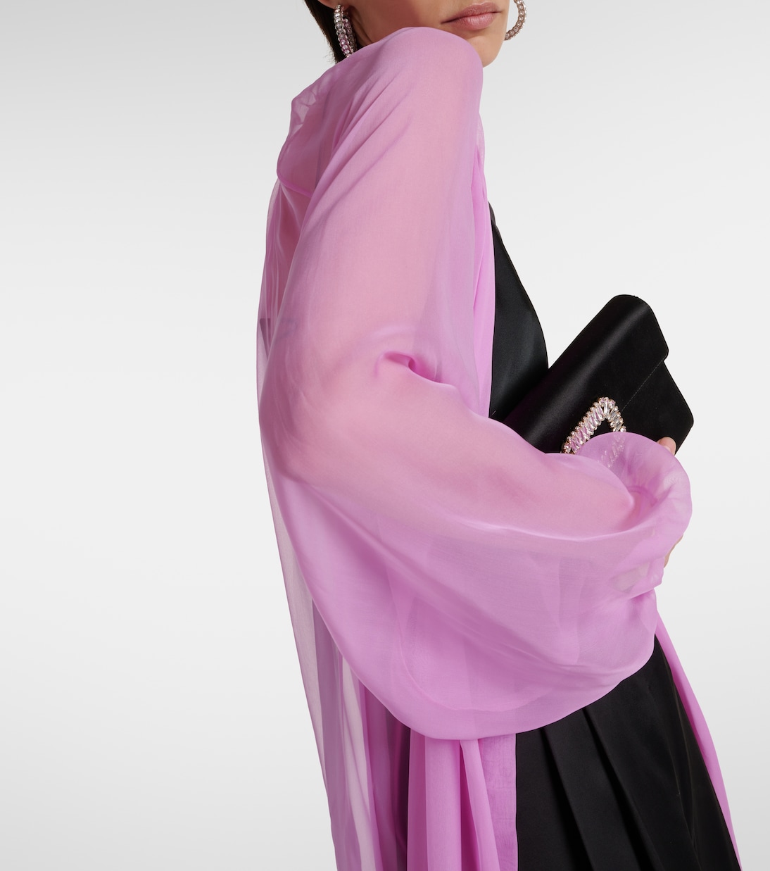 Soprabito Medicea in chiffon di seta | Max Mara