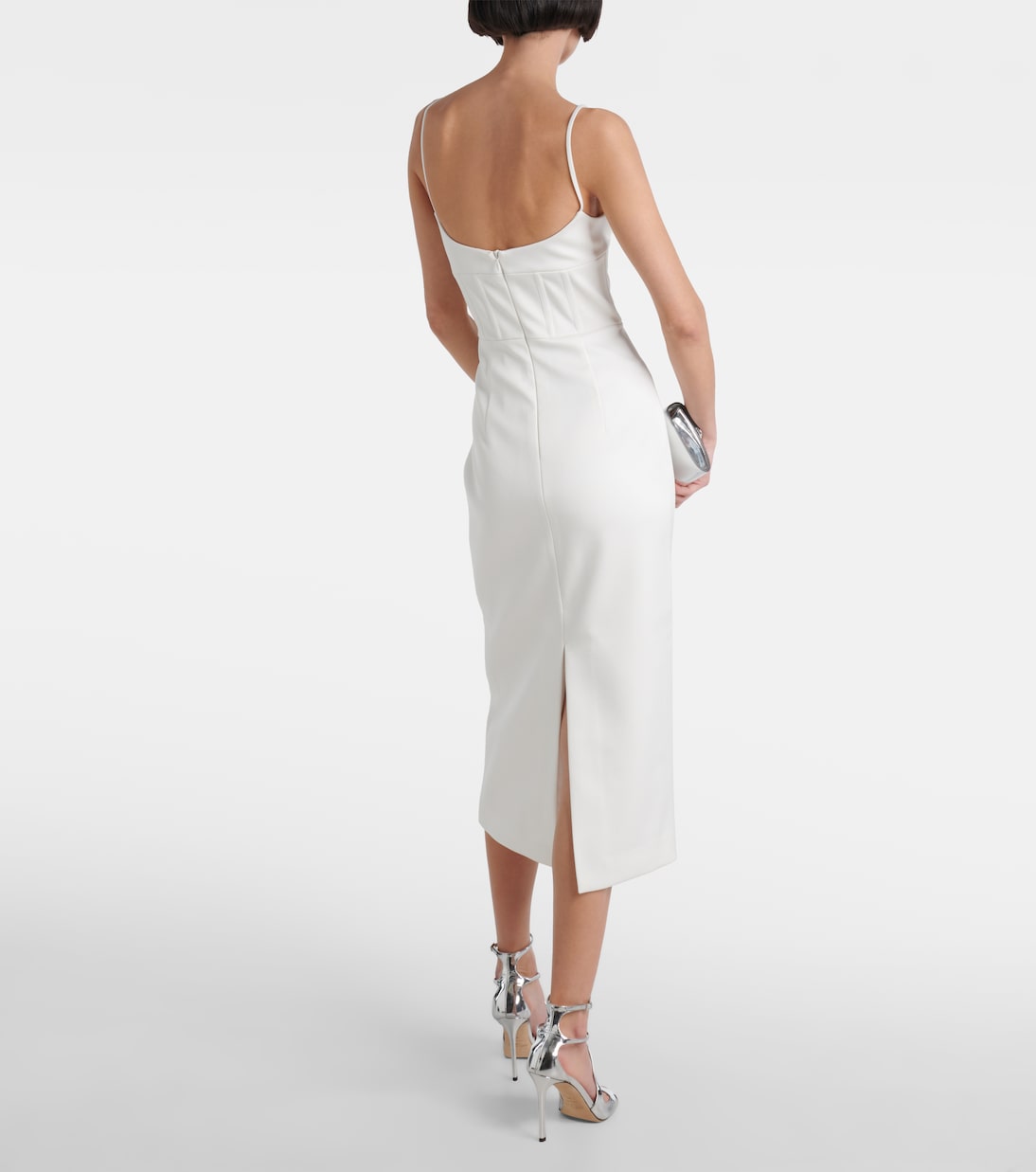 Robe midi de mariée Delaney | Rebecca Vallance