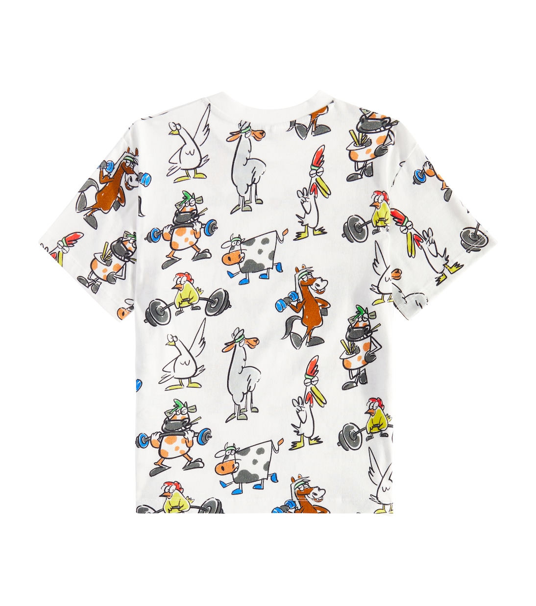 T-shirt Doodle in jersey di cotone | Stella McCartney Kids