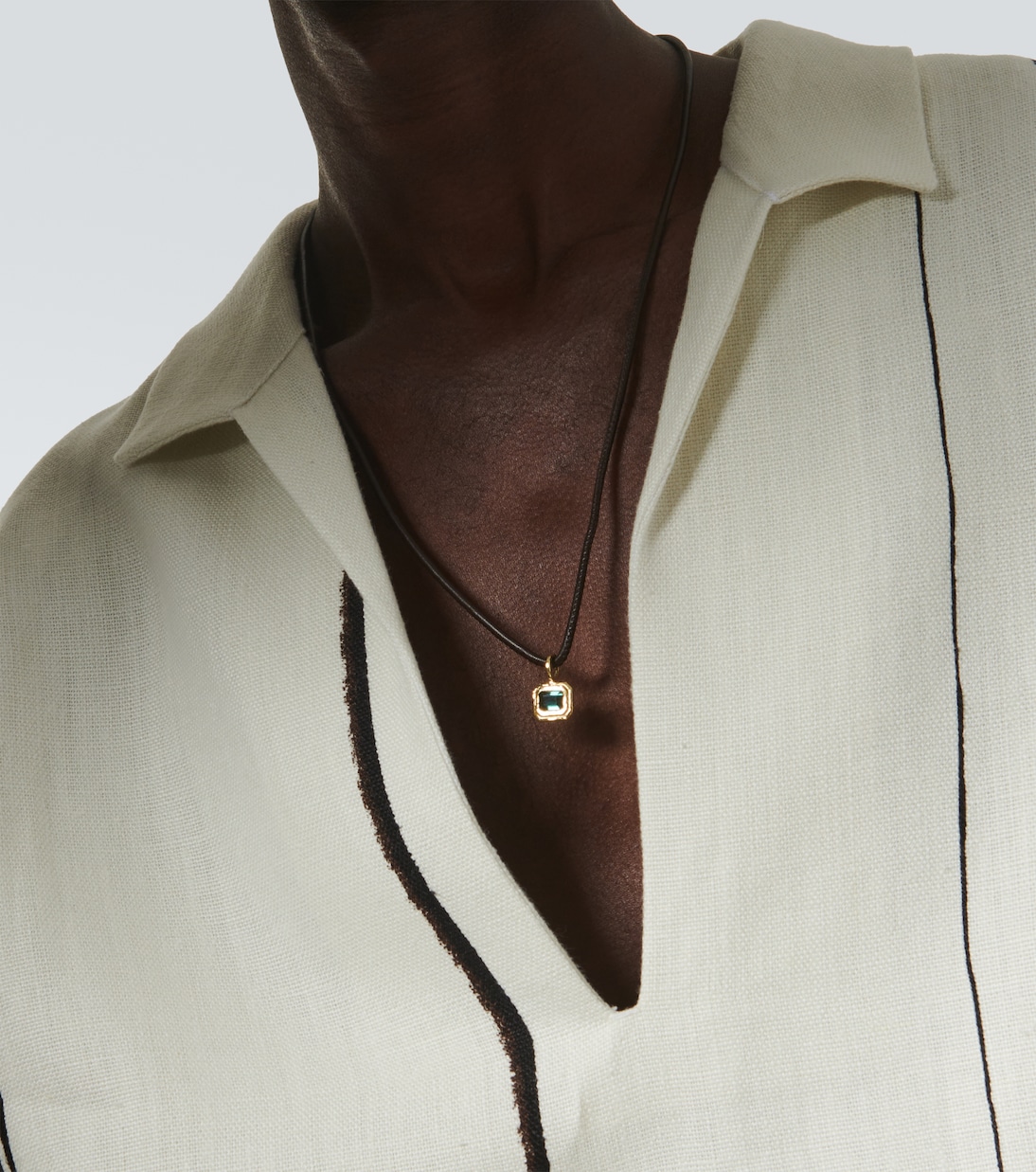 Collier en or 18 ct et tourmaline | Octavia Elizabeth