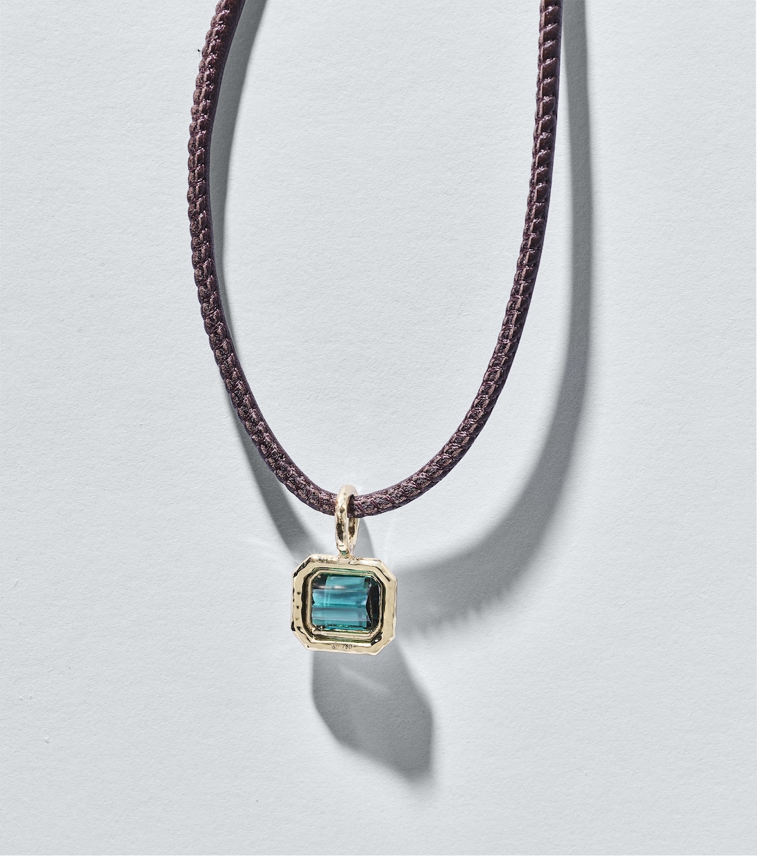 Collier en or 18 ct et tourmaline | Octavia Elizabeth