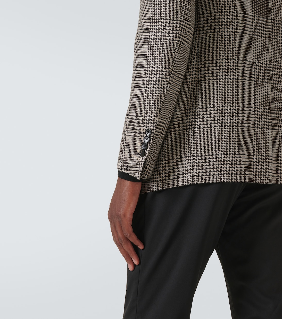 Blazer Shelton en laine, soie et lin | Tom Ford