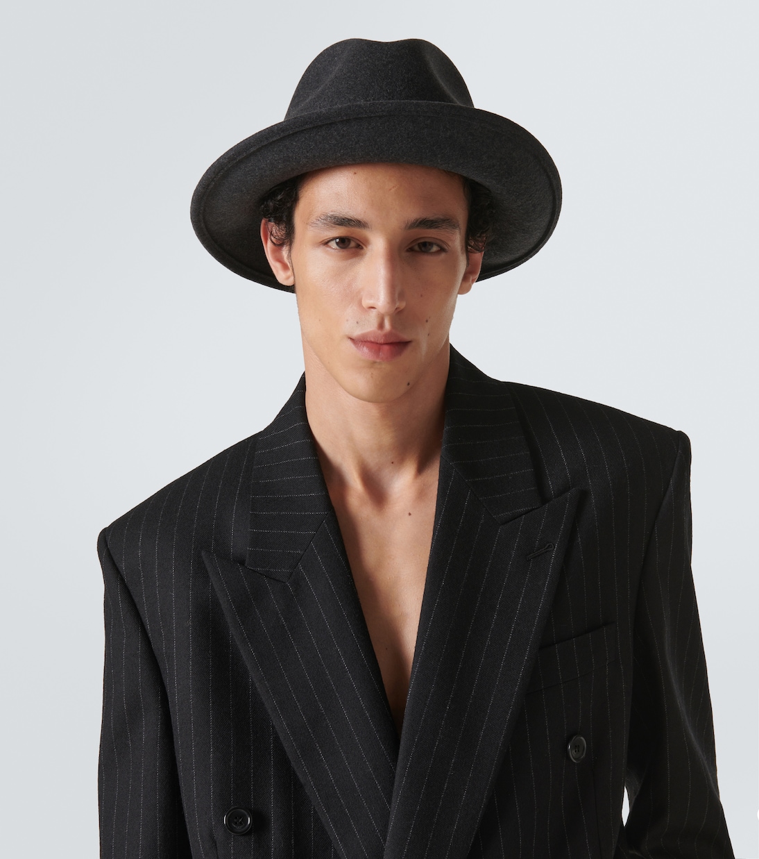 Fedora-Hut aus Wolle | Borsalino