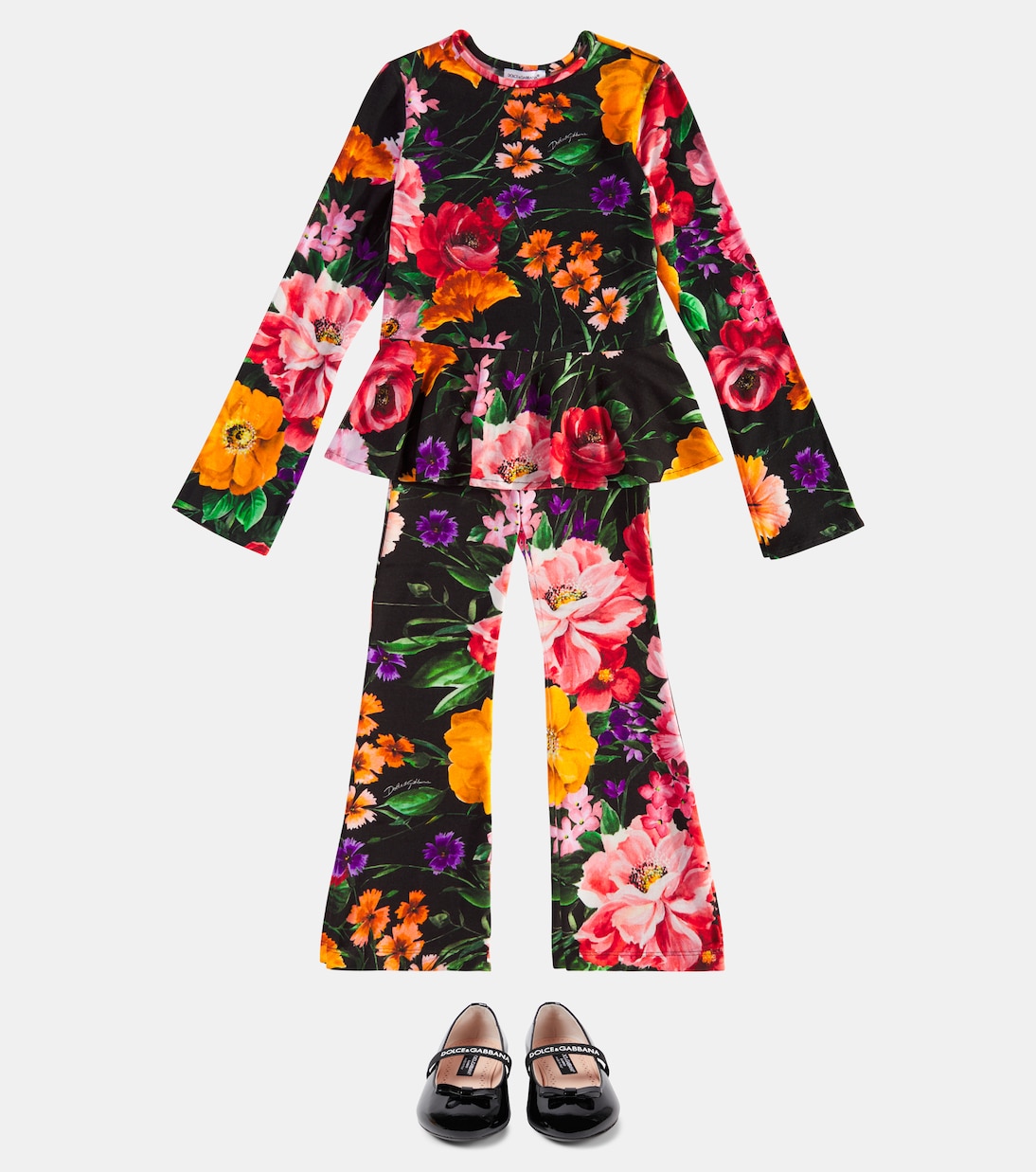 Floral pants | Dolce&Gabbana Kids