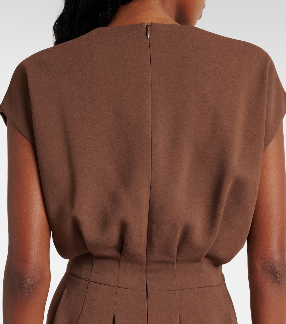 Abito midi in cady a pieghe | Joseph