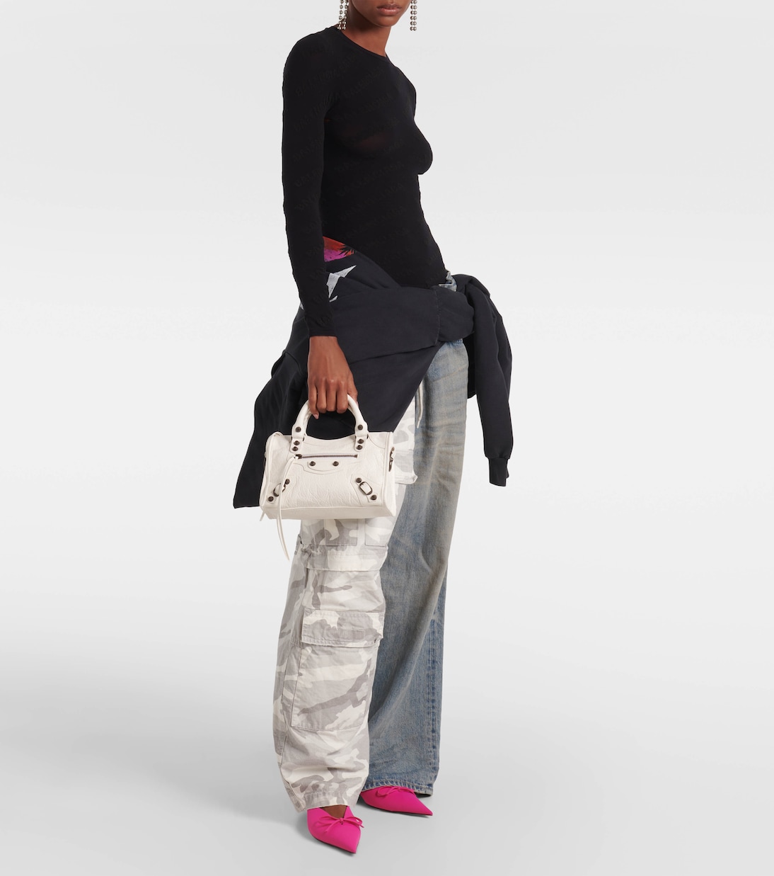 Schultertasche Le City Mini aus Leder | Balenciaga
