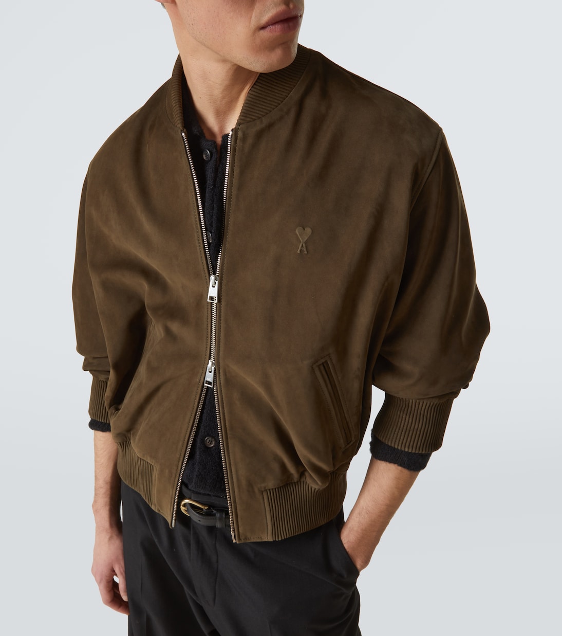 Jacke aus Veloursleder | Ami Paris