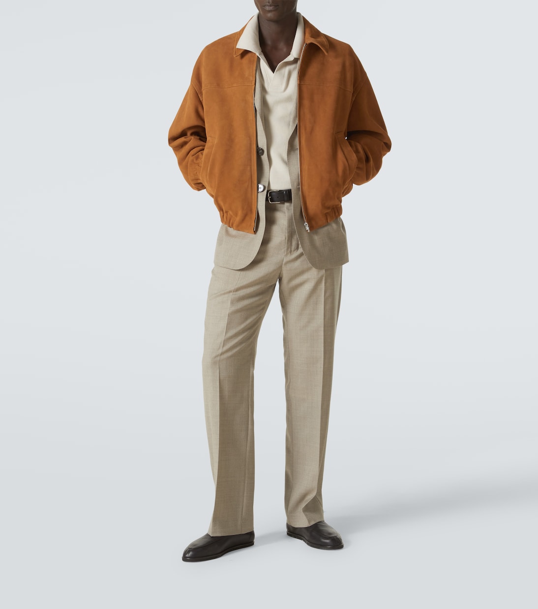Blouson in suede | Auralee