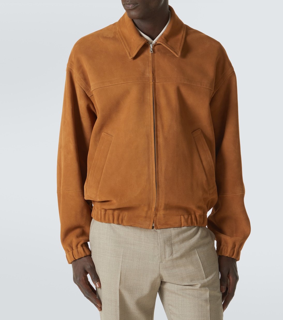 Blouson in suede | Auralee