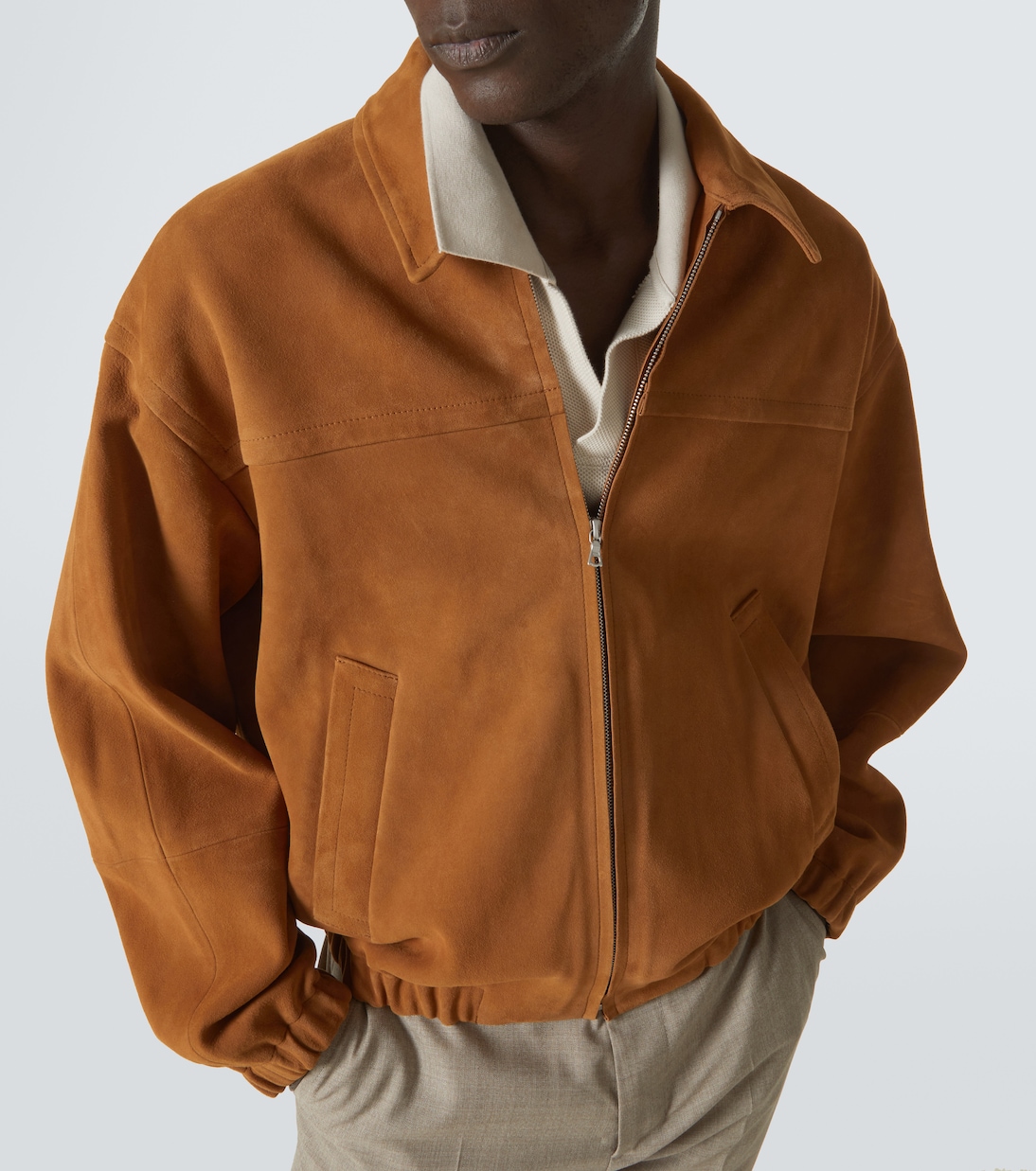 Blouson in suede | Auralee