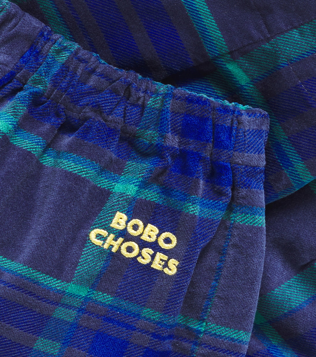 Bébé – Pantalon en coton à carreaux | Bobo Choses