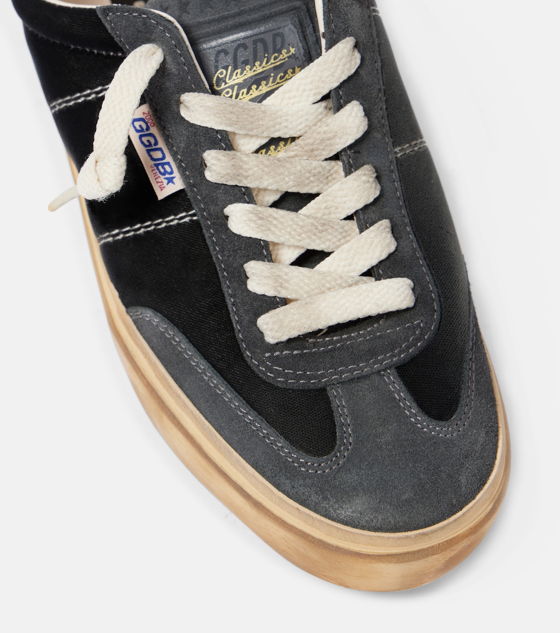 Sneakers Soul Star aus Samt mit Veloursleder | Golden Goose