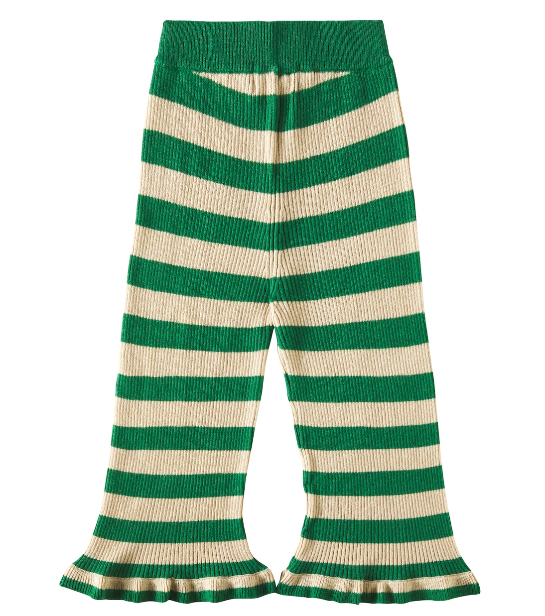 Pantalones anchos BC de punto a rayas | Bobo Choses