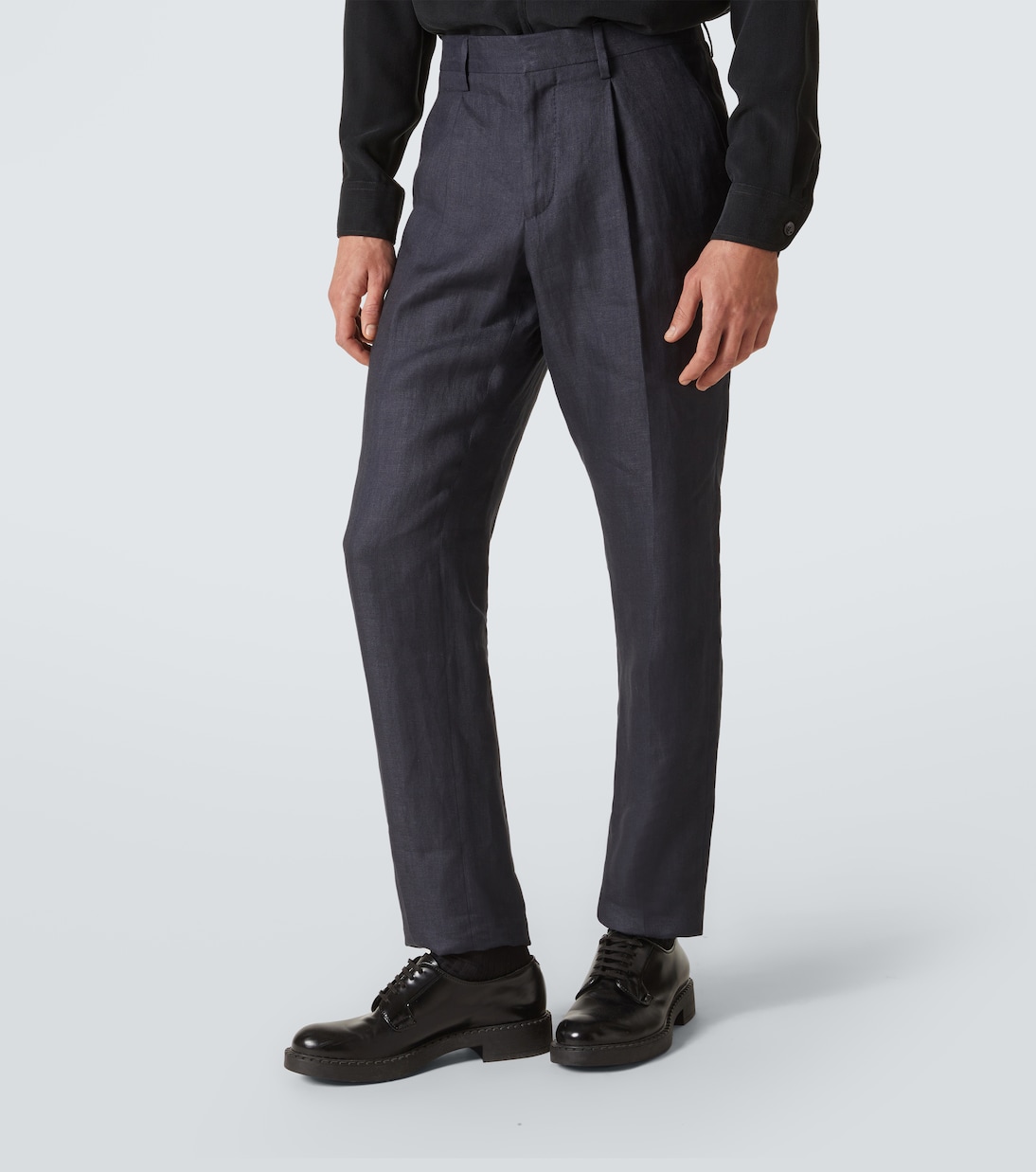 Pantaloni regular in lino | Lardini