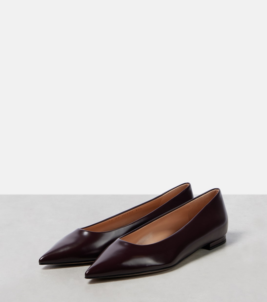 Leather ballet flats | Gianvito Rossi