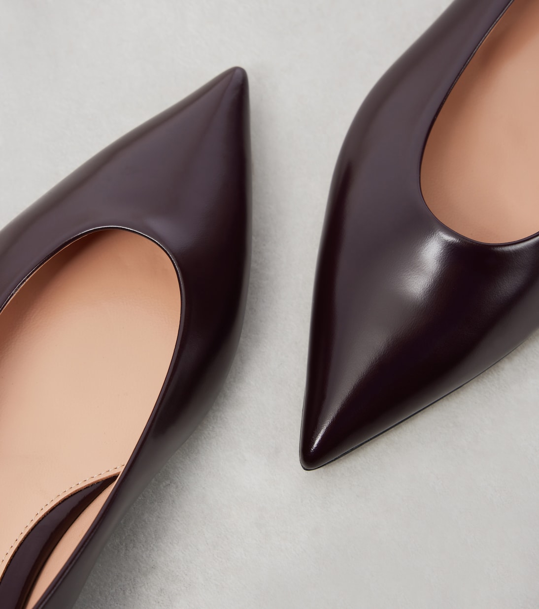 Leather ballet flats | Gianvito Rossi